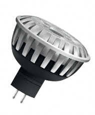 MR16 20 D GU5.3, Светодиодная лампа 5.5Вт, теплый белый свет, цоколь GU5.3